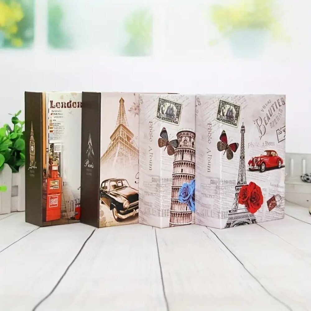Travel Passions - Retro Photo Album Book